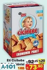 ETİ CİCİBEBE BEBEK BİSKÜVİSİ 1KG